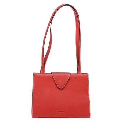 Loewe Vintage Shoulder Bag Leather, RED, LEATHER, Shoulder bag