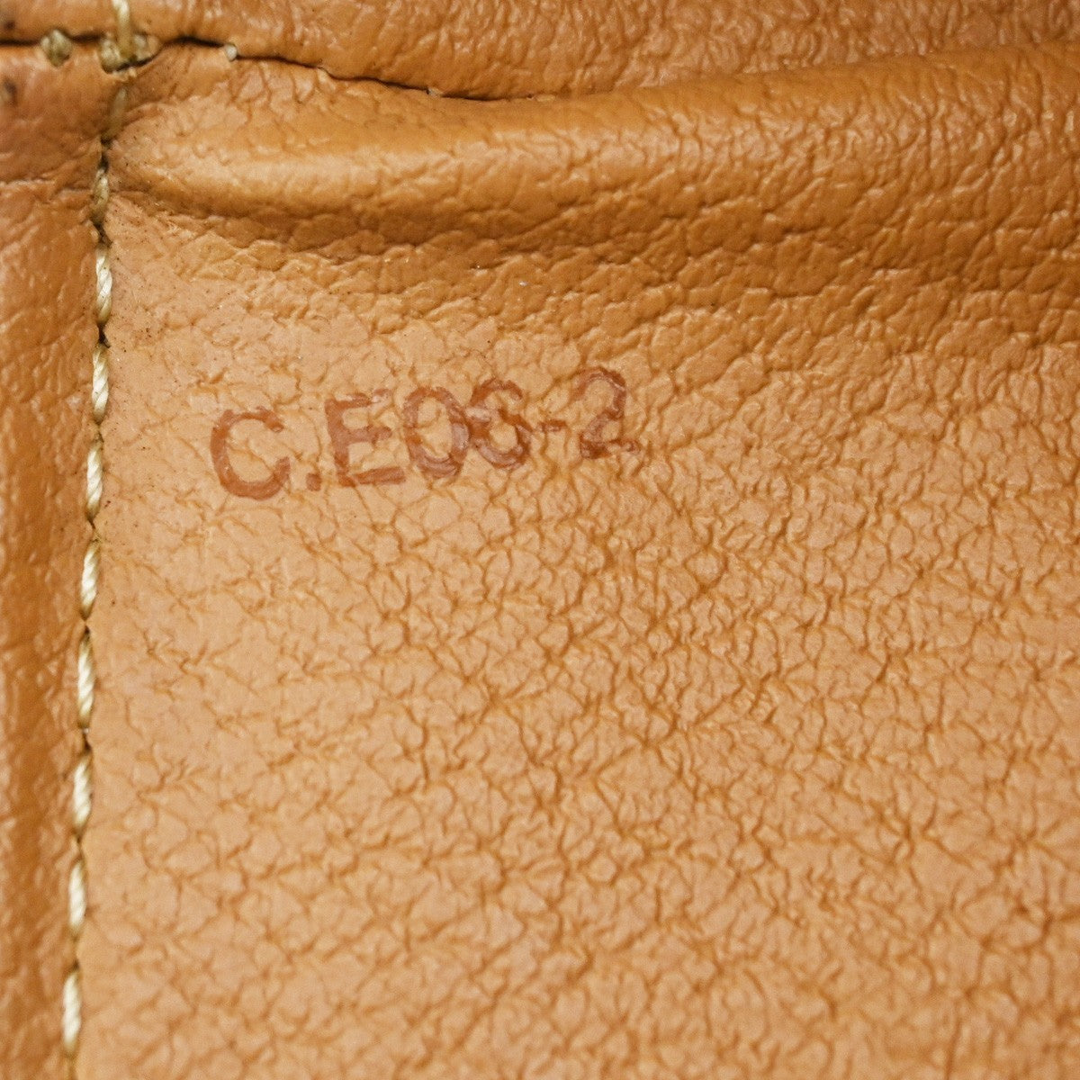 Celine Macadam Pochette Canvas and Leather, BROWN, CANVAS, Clutche & pouche