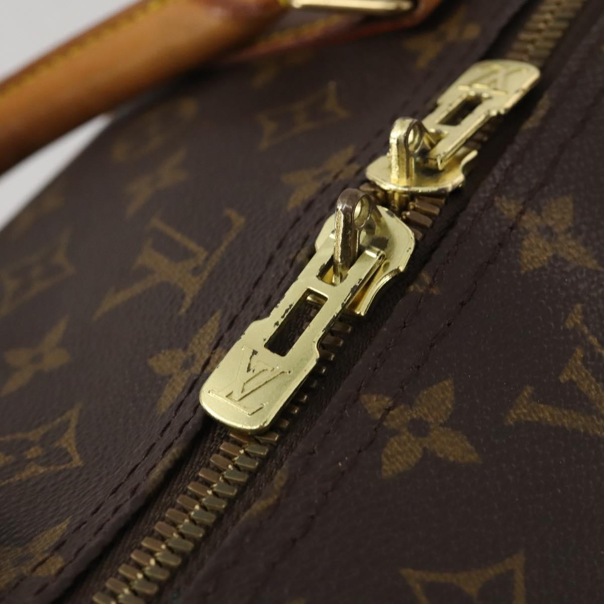 Louis Vuitton Keepall Bandouliere Bag Monogram Canvas, Brown, Canvas, Travel Bag