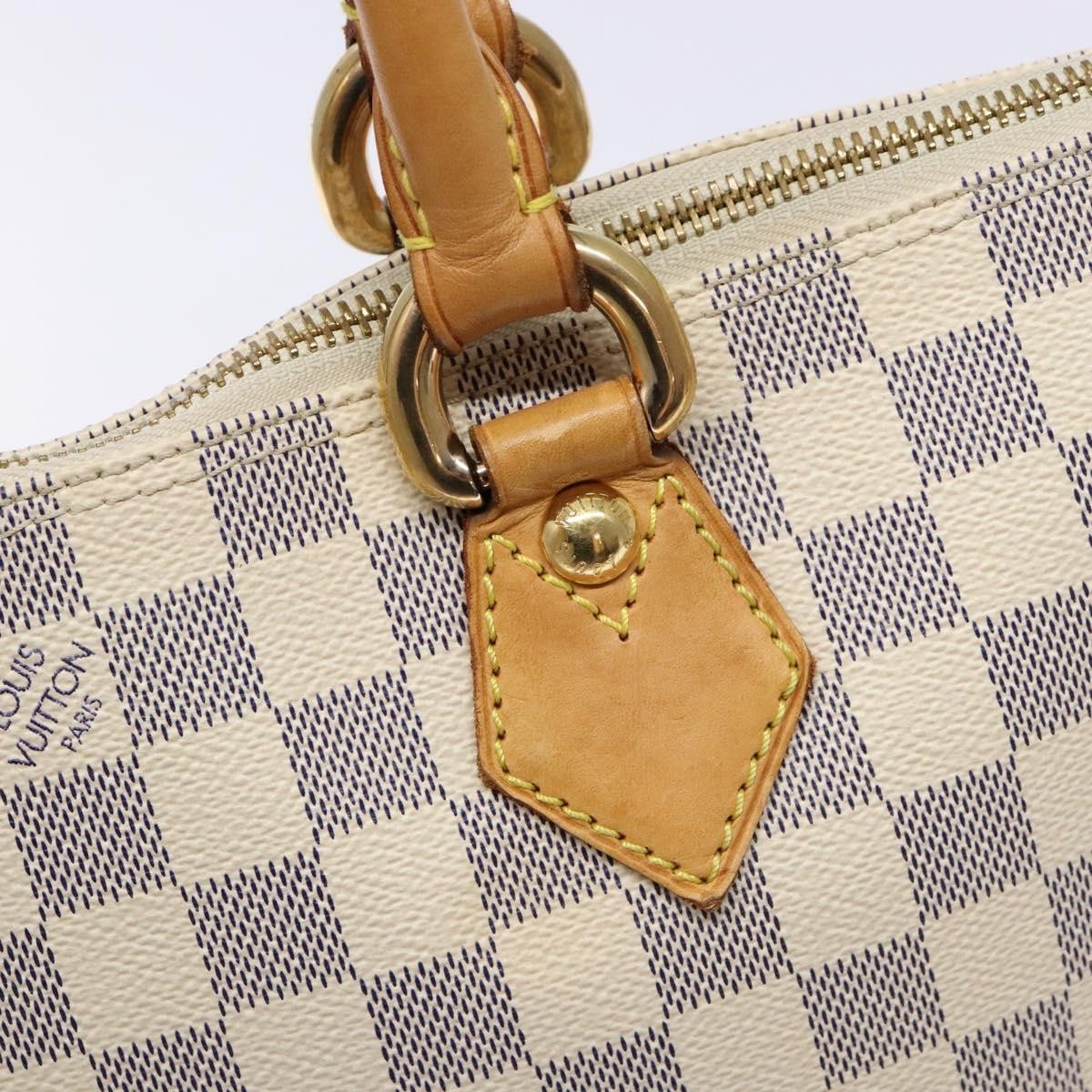 Louis Vuitton Saleya Handbag Damier, WHITE, CANVAS, Tote bag