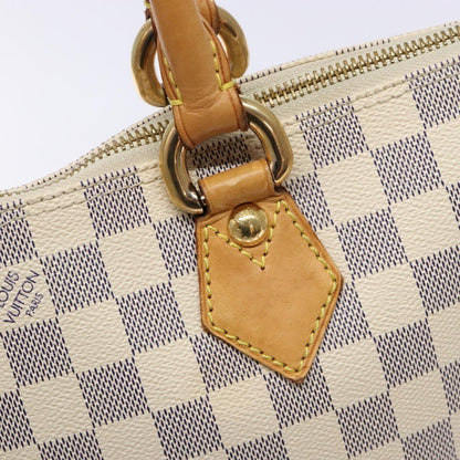 Louis Vuitton Saleya Handbag Damier, WHITE, CANVAS, Tote bag