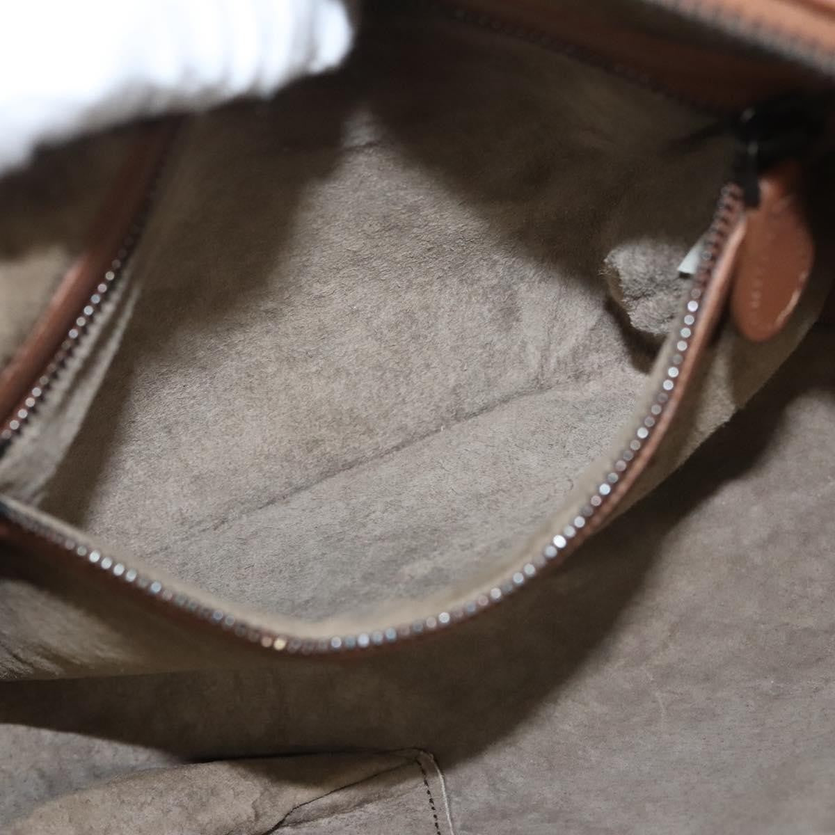 Bottega Veneta Intrecciato Leather, BROWN, LEATHER, Handbag