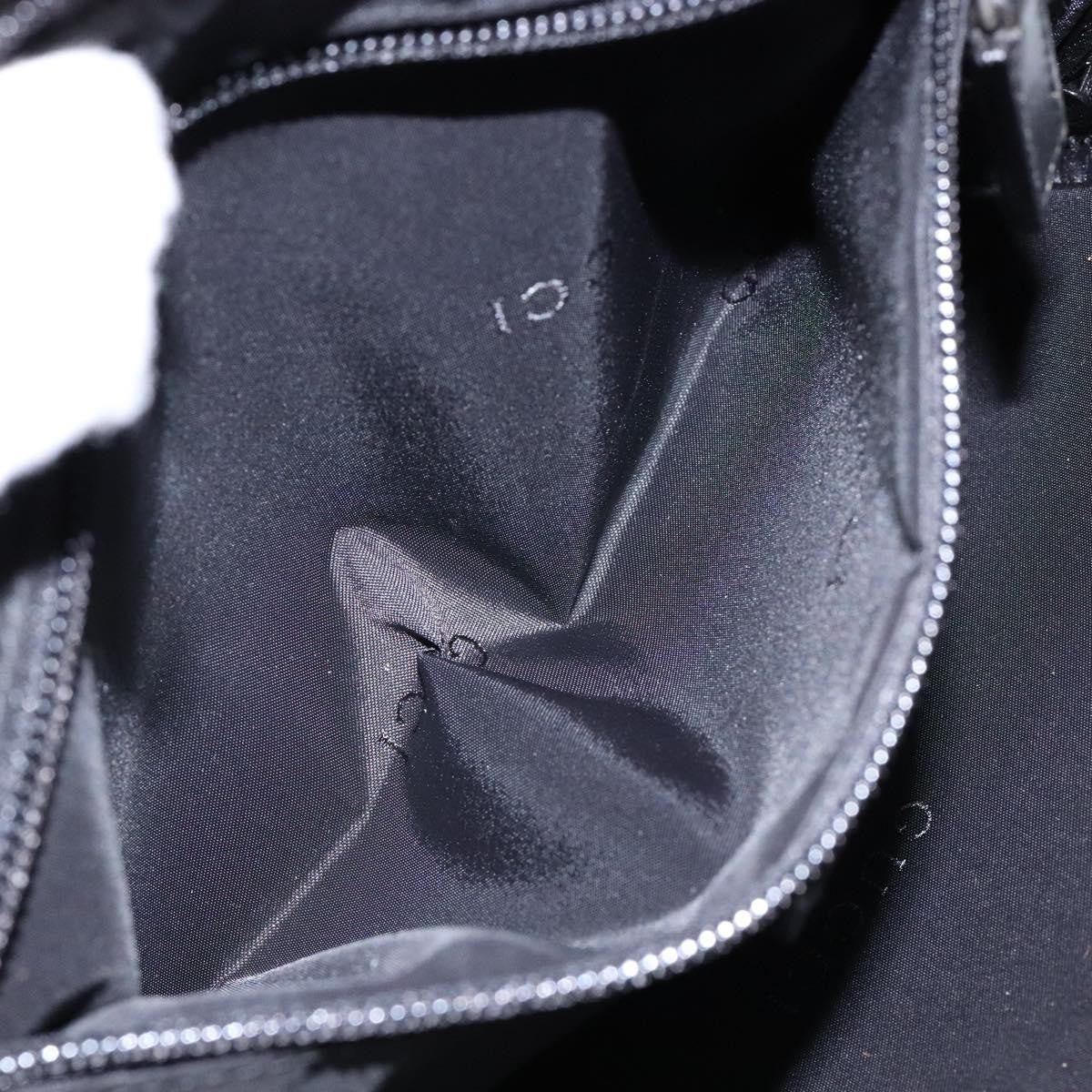 Gucci Pochette Nylon, BLACK, NYLON, Clutche & pouche