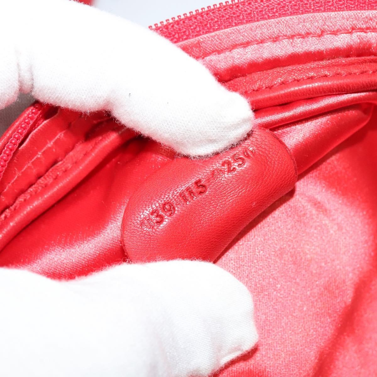 Gucci Waist Bag Leather, RED, LEATHER, Shoulder bag