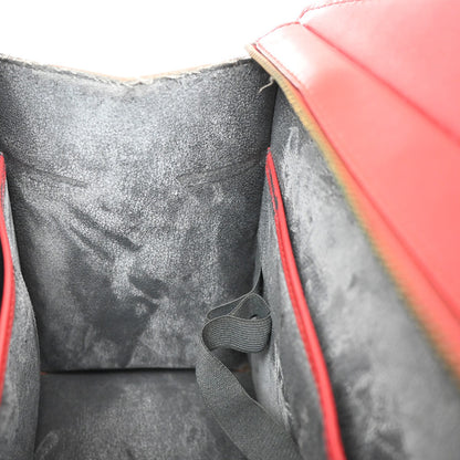 Louis Vuitton Riviera Handbag Epi Leather, RED, LEATHER, Handbag