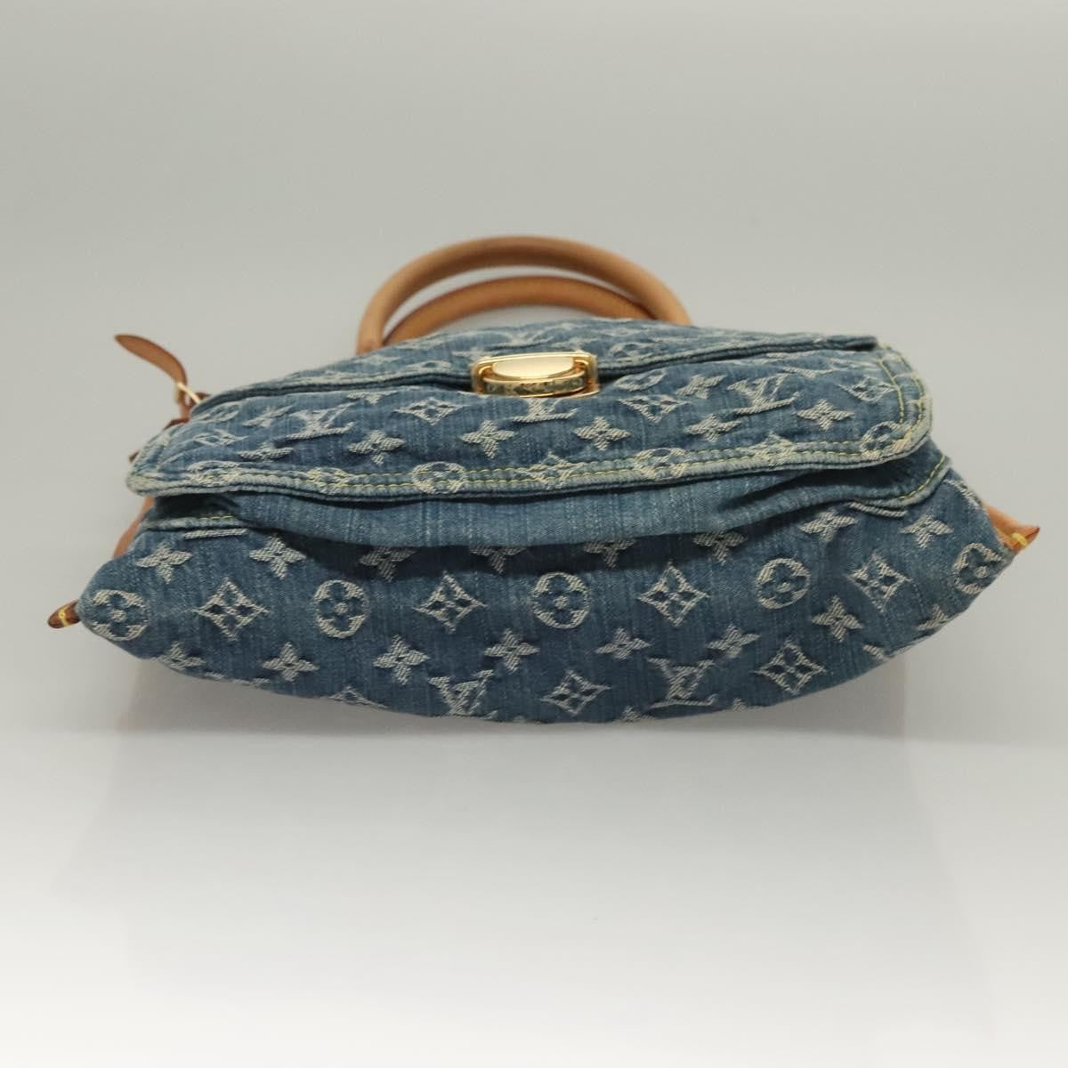 Louis Vuitton Baggy grand modèle Denim, BLUE, DENIM_JEANS, Handbag