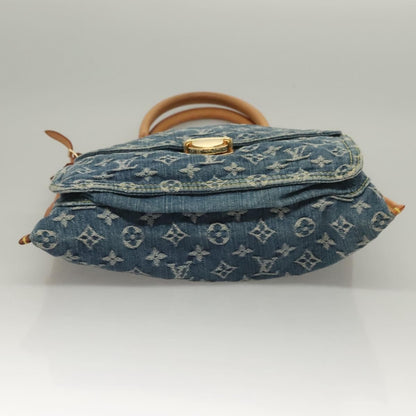Louis Vuitton Baggy grand modèle Denim, BLUE, DENIM_JEANS, Handbag