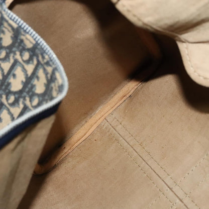 Christian Dior Vintage Trotter Boston Bag Diorissimo Canvas, NAVY, CANVAS, Travel bag