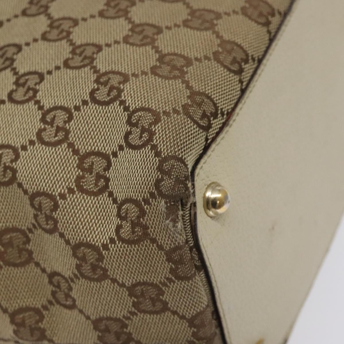 Gucci GG Canvas Bag Canvas, BEIGE, CANVAS, Tote bag