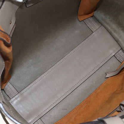 Chloe Milo Shopping Tote Leather, BEIGE, LEATHER, Tote bag