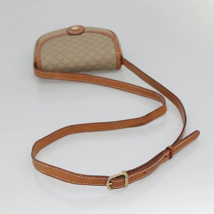 Celine Macadam Shoulder Bag PVC Leather, BEIGE, PVC, Shoulder bag