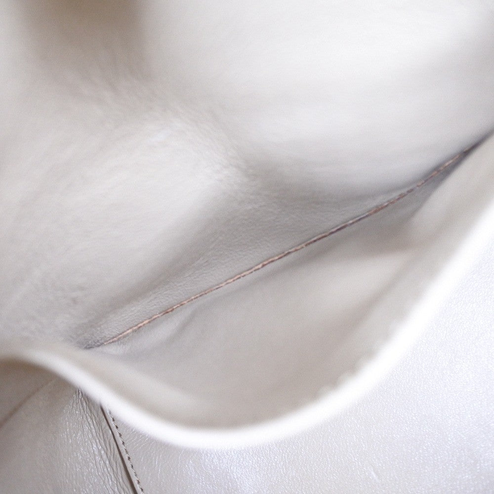 Salvatore Ferragamo Gancini Lock Flap Tote Leather, BLACK, LEATHER, Tote bag