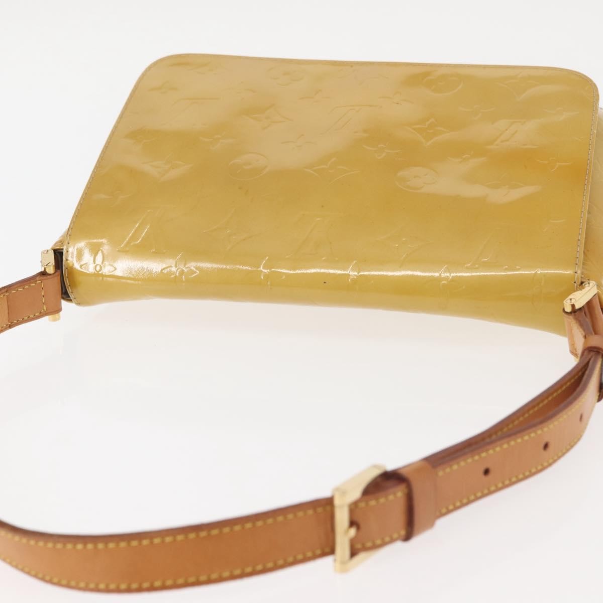 Louis Vuitton Thompson Street Handbag Monogram Vernis, BEIGE, PATENT_LEATHER, Handbag