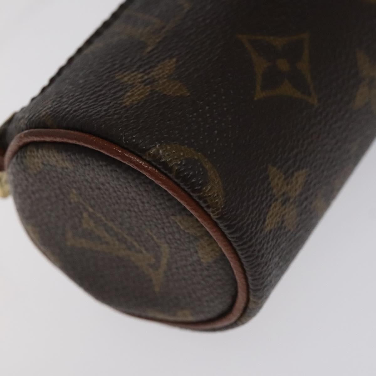 Louis Vuitton Papillon Pochette Monogram Canvas, BROWN, CANVAS, Handbag