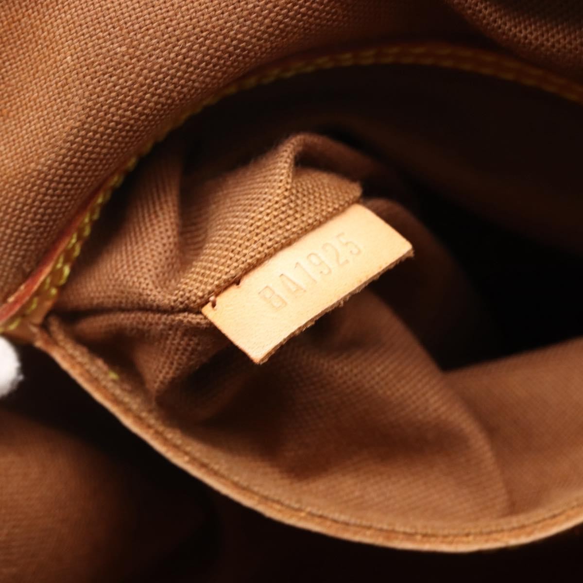 Louis Vuitton Alma Handbag Monogram Canvas, BROWN, CANVAS, Handbag