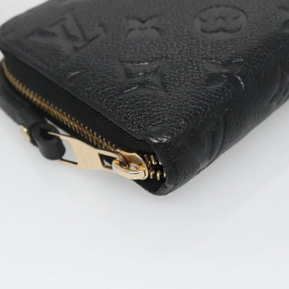 Louis Vuitton Portefeuille zippy Monogramme Empreinte Monogramme Empreinte, BLACK, LEATHER, Wallets