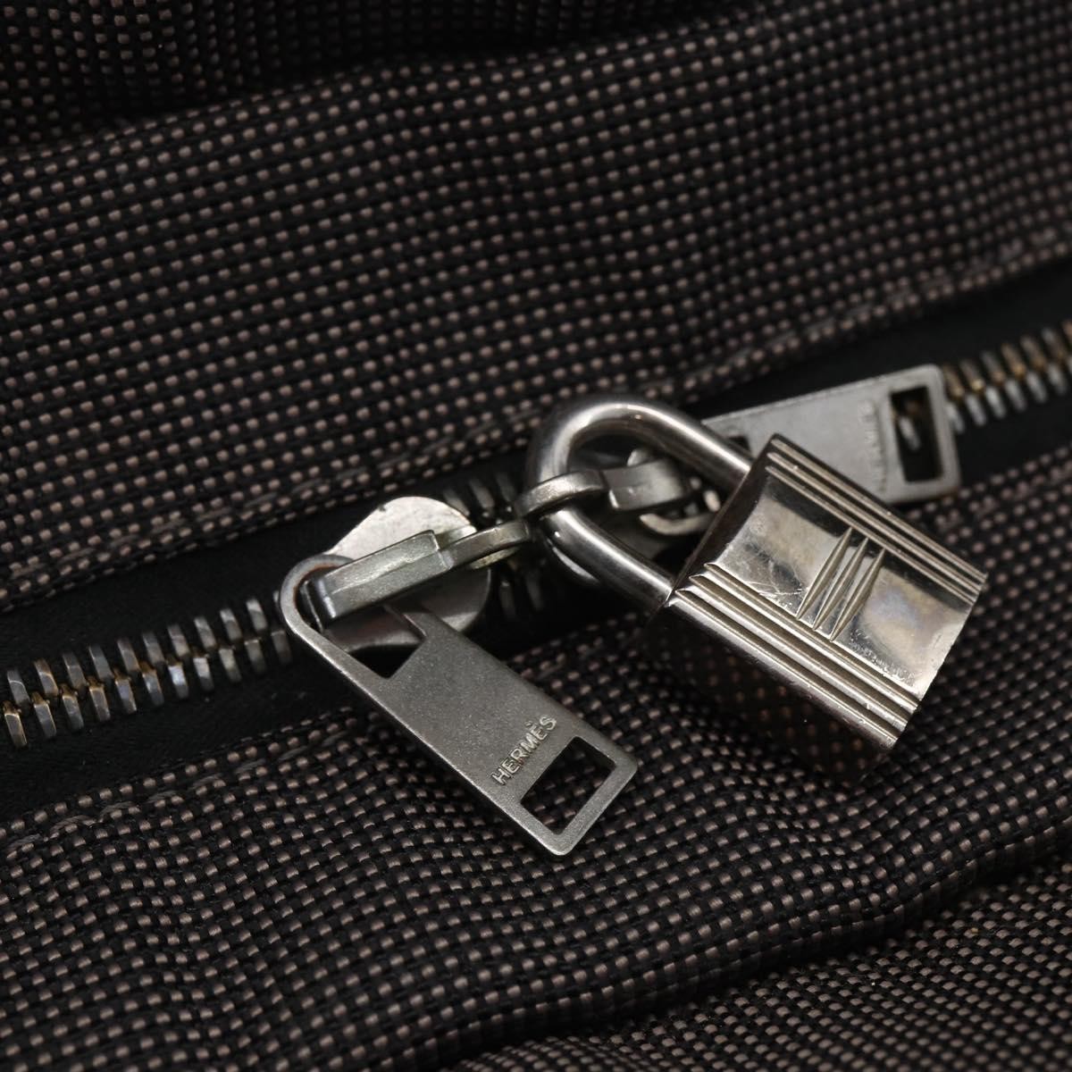 Hermes Fourre-tout Herline Fourre-tout Herline, GRAY, CANVAS, Tote bag