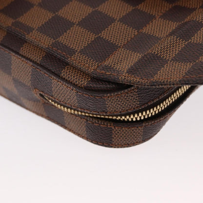 Louis Vuitton Geronimos Waist Bag Damier, BROWN, CANVAS, Shoulder bag