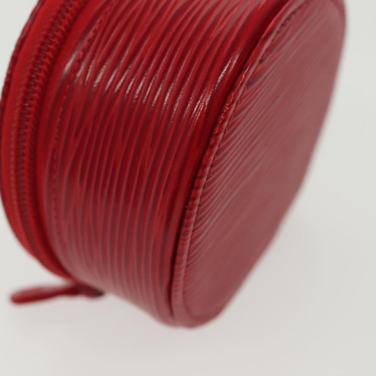 Louis Vuitton Ecrin Bijoux Pouch Epi Leather, RED, LEATHER, Clutche & pouche