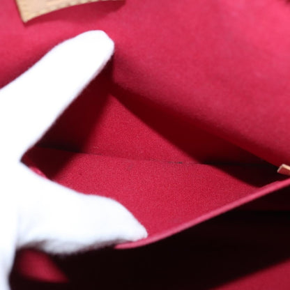 Louis Vuitton Alma Handbag Monogram Vernis, RED, PATENT_LEATHER, Handbag