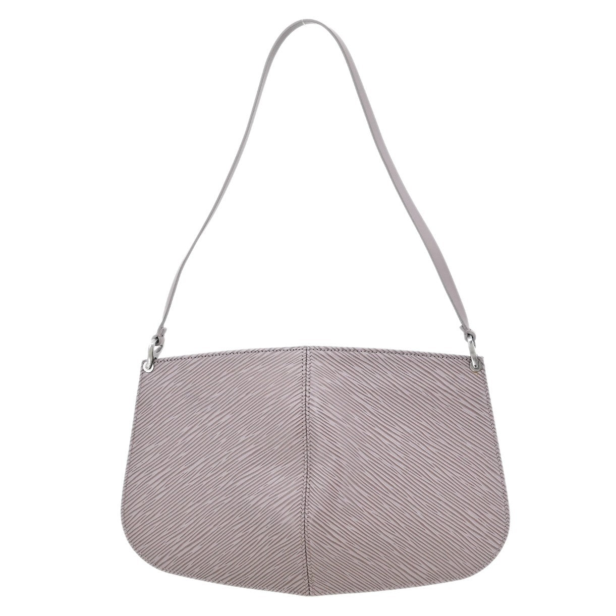 Louis Vuitton Demi Lune Pochette Epi Leather, PURPLE, LEATHER, Shoulder bag