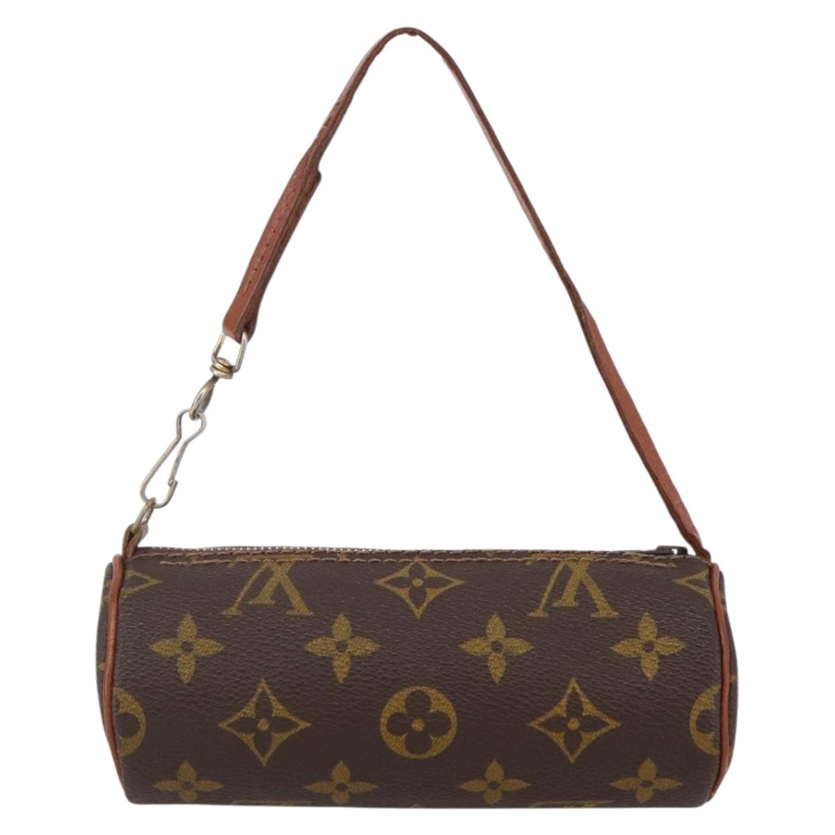 Louis Vuitton Papillon Pochette Monogram Canvas, Brown, Canvas, Clutch
