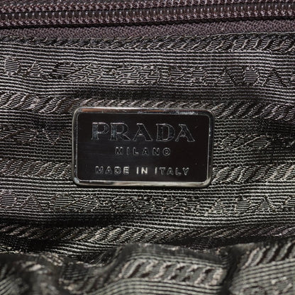 Prada Vintage Shoulder Bag Tessuto, KHAKI, NYLON, Shoulder bag