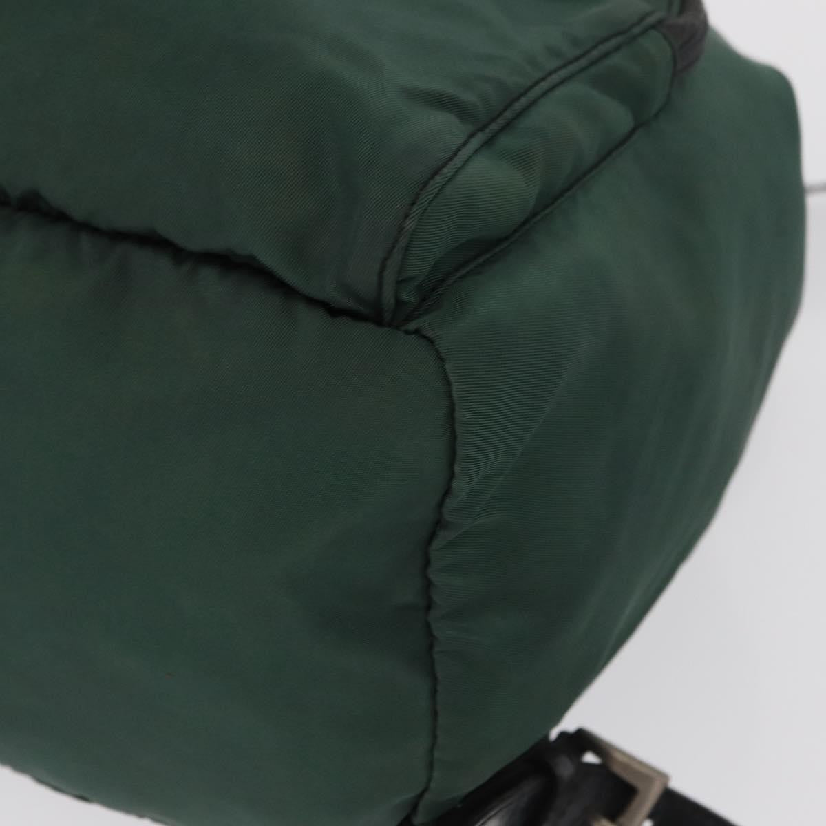 Prada Front Pocket Backpack Tessuto, GREEN, NYLON, Backpack