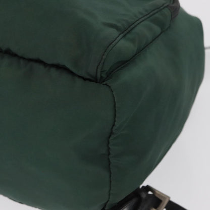 Prada Front Pocket Backpack Tessuto, GREEN, NYLON, Backpack