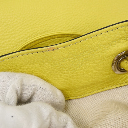 Gucci Bamboo Tassel Backpack Leather, YELLOW, LEATHER, Backpack