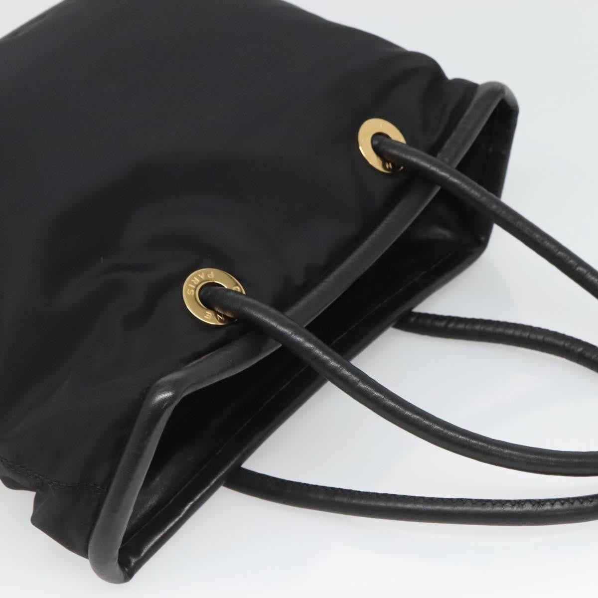 Celine Shoulder Bag Nylon, BLACK, NYLON, Shoulder bag