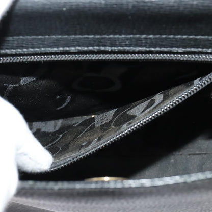 Salvatore Ferragamo Vintage Handbag Leather, BLACK, LEATHER, Handbag