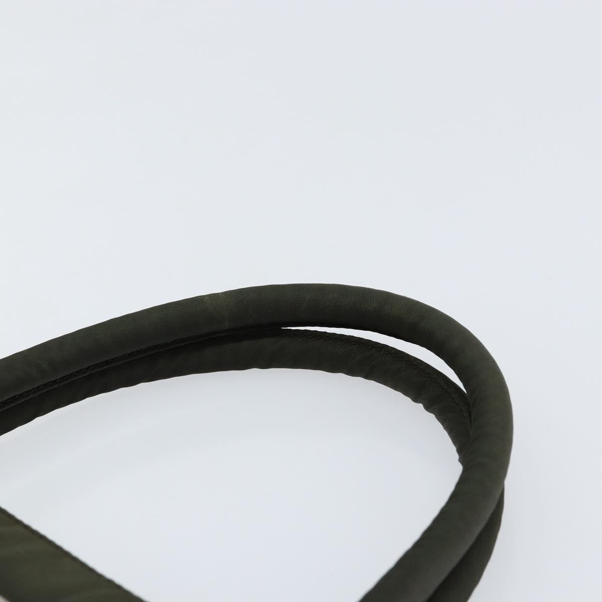 Prada Vintage Zip Tote Tessuto, KHAKI, NYLON, Tote bag