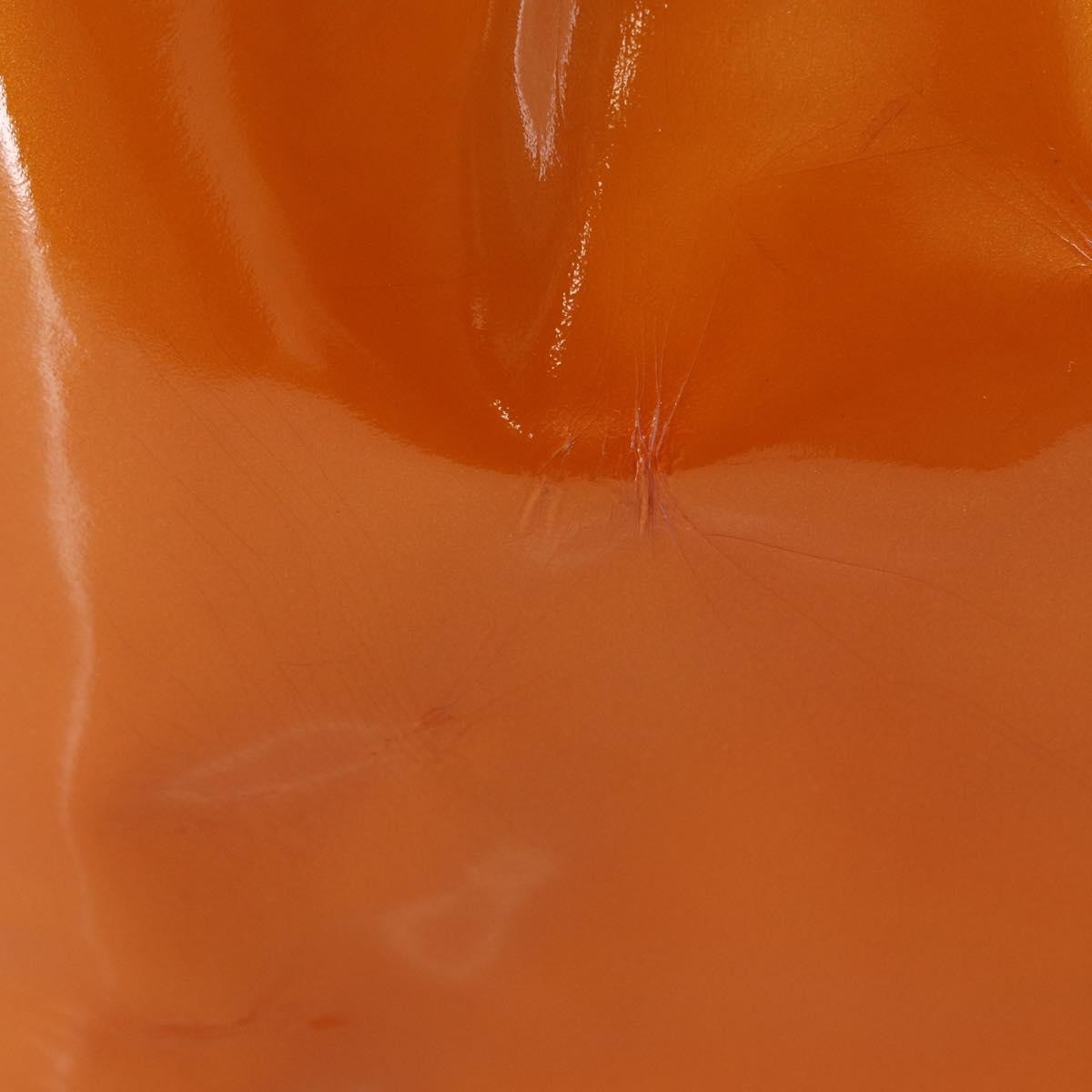 Chanel Vintage Petite Timeless Tote Quilted Patent, ORANGE, PATENT_LEATHER, Tote bag