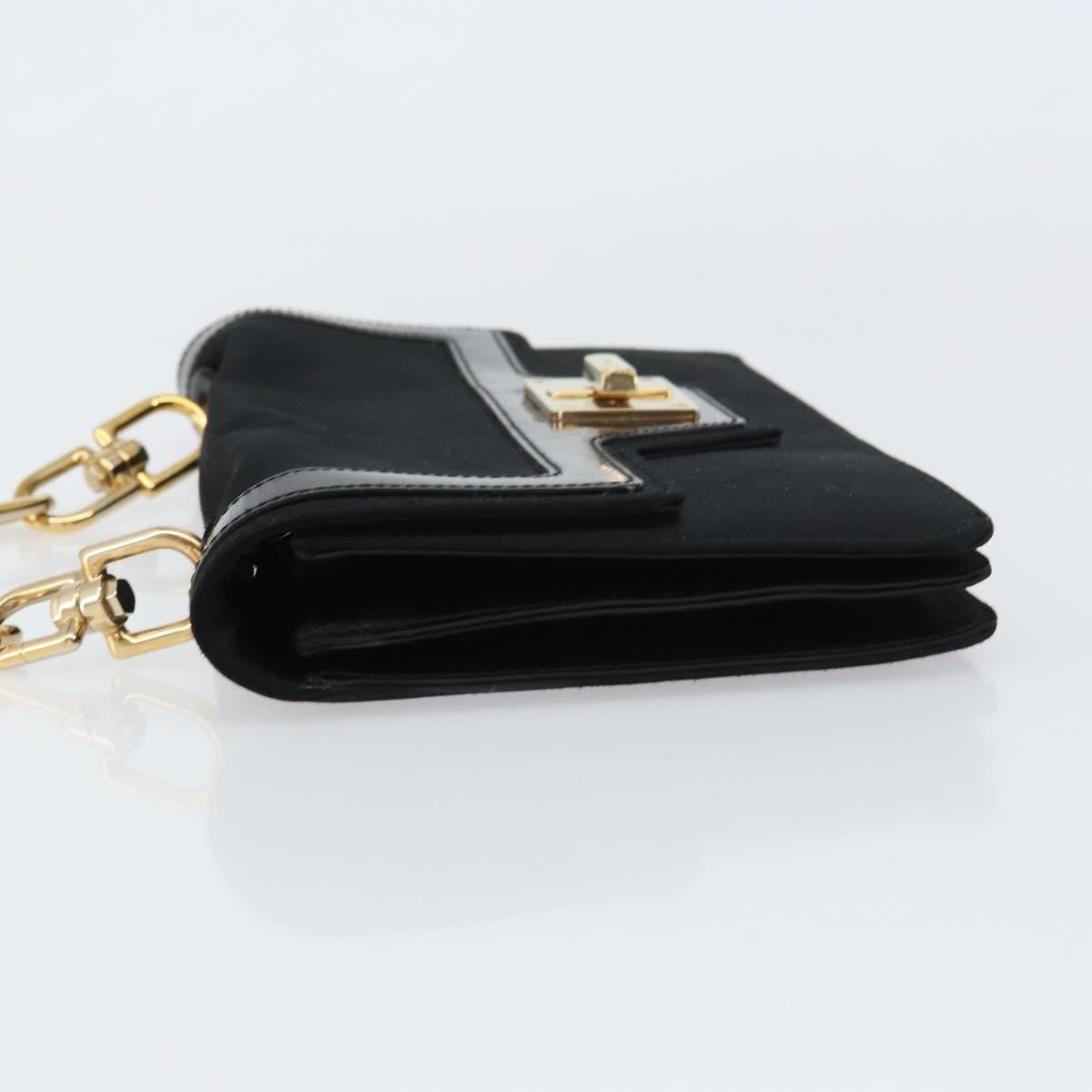 Givenchy Shoulder Bag Satin, BLACK, SATIN, Shoulder bag