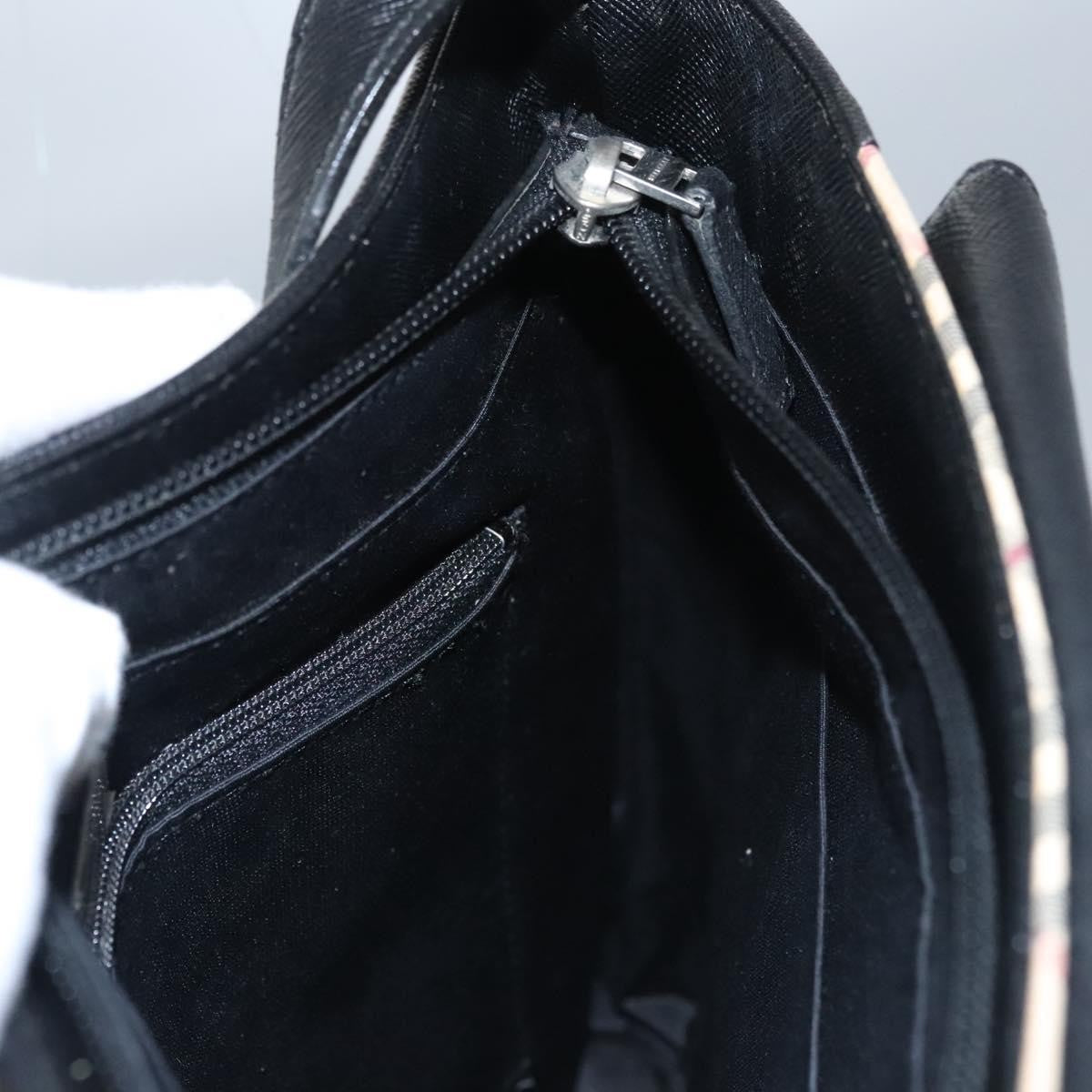 Burberry Shoulder Bag Nova Check Canvas, BEIGE, CANVAS, Shoulder bag