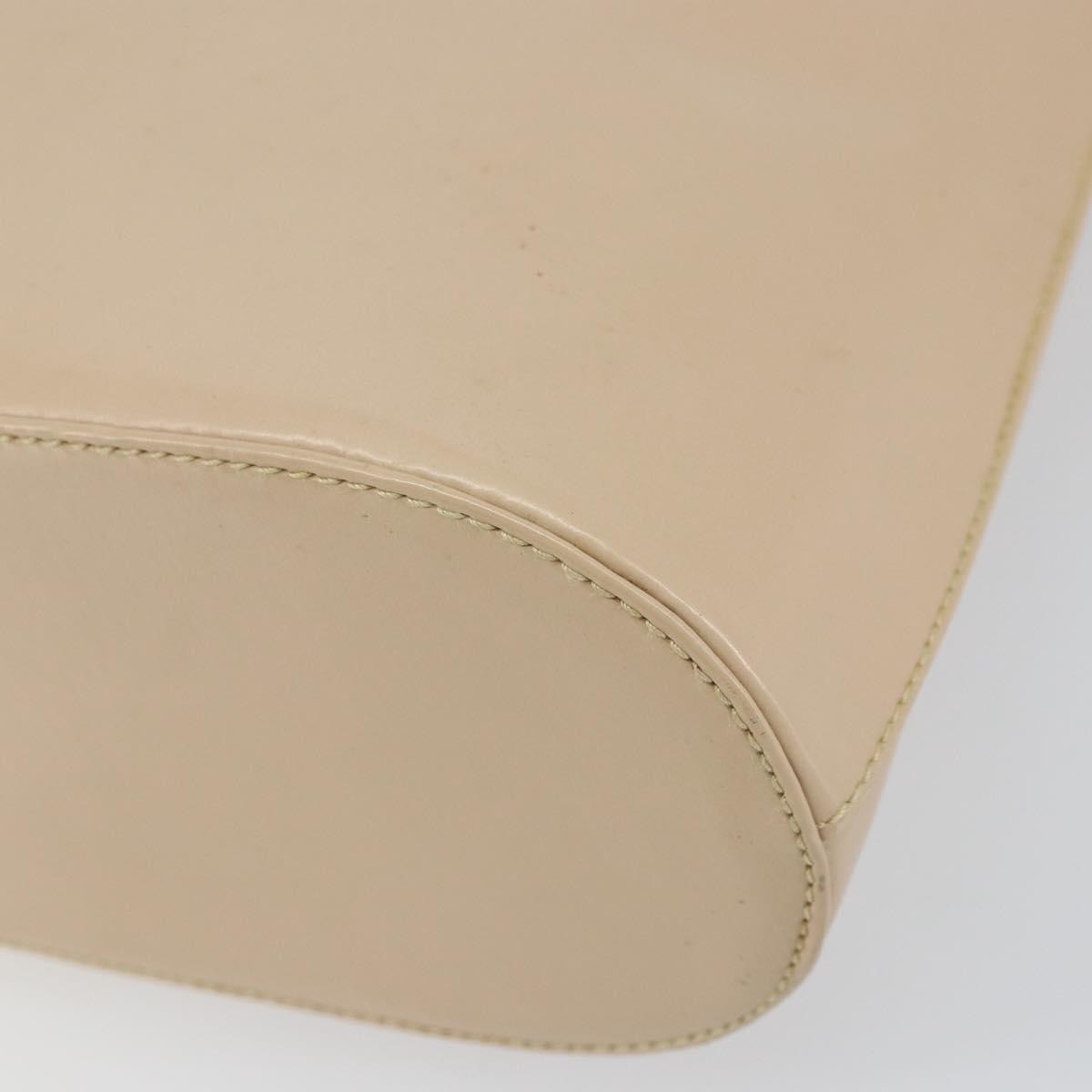 Salvatore Ferragamo Gancini Shoulder Bag Leather, BEIGE, LEATHER, Shoulder bag