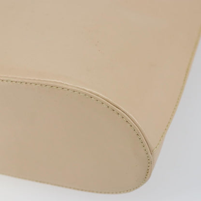 Salvatore Ferragamo Gancini Shoulder Bag Leather, BEIGE, LEATHER, Shoulder bag