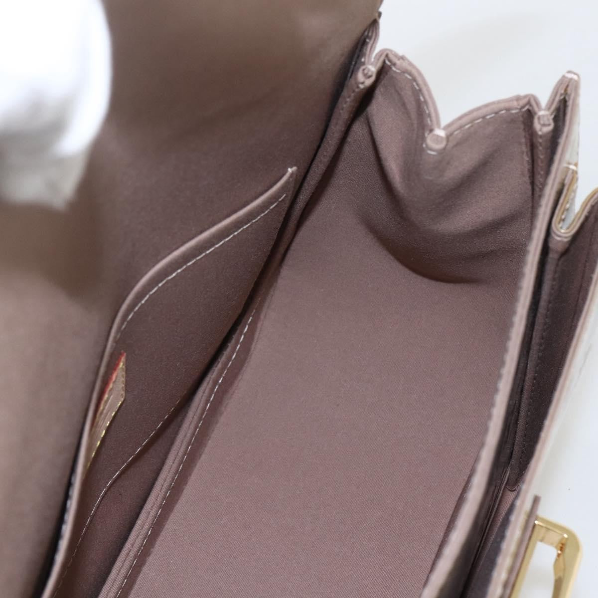 Louis Vuitton Mirada Handbag Monogram Vernis, BEIGE, PATENT_LEATHER, Handbag