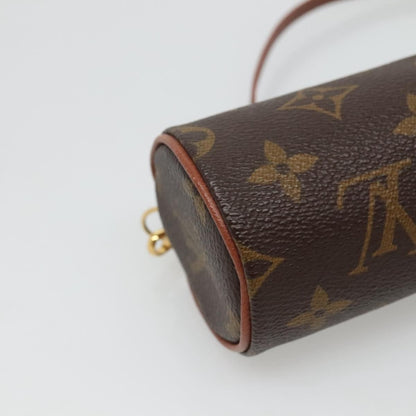 Louis Vuitton Papillon Pochette Monogram Canvas, BROWN, CANVAS, Handbag