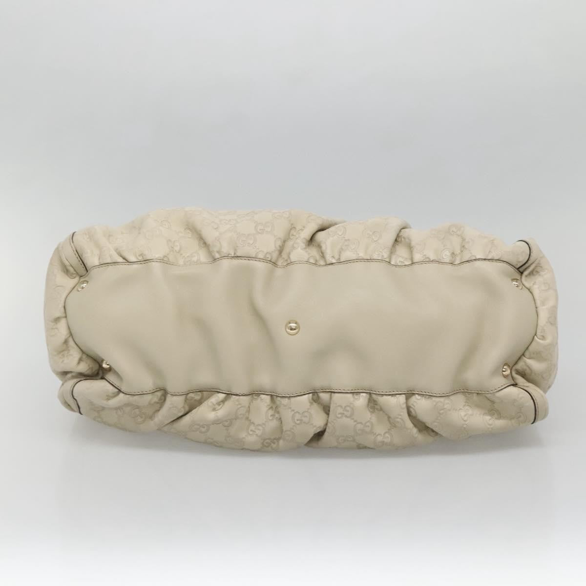 Gucci D-Ring Tote Guccissima Leather, WHITE, LEATHER, Tote bag