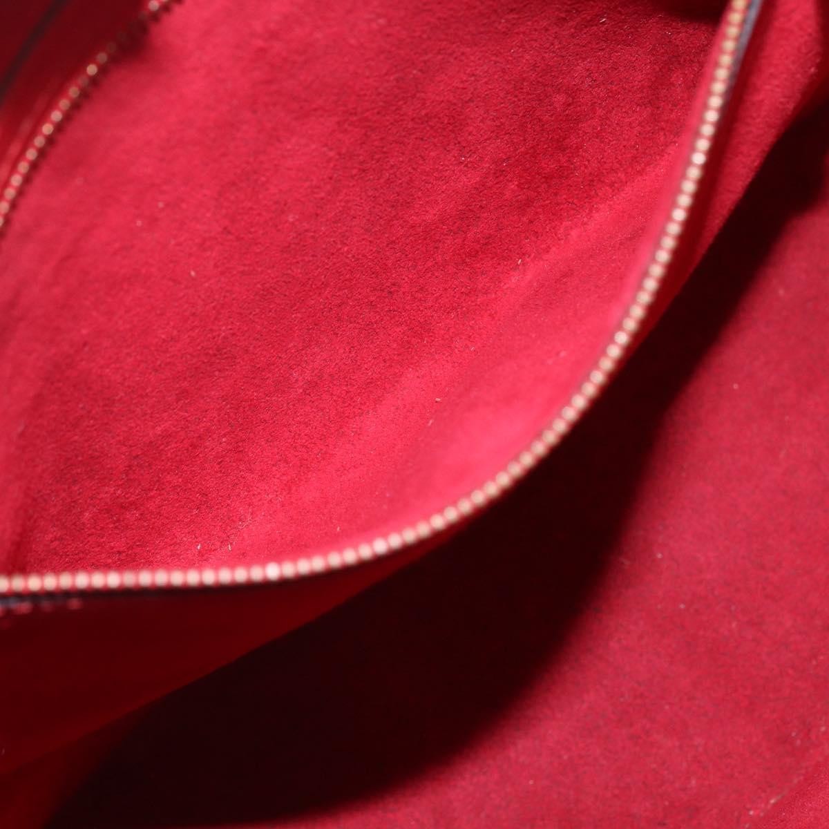 Louis Vuitton Lussac Handbag Epi Leather, RED, LEATHER, Shoulder bag