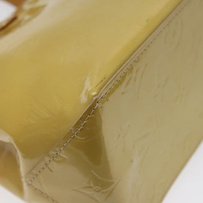 Louis Vuitton Reade Handbag Monogram Vernis, BEIGE, PATENT_LEATHER, Handbag