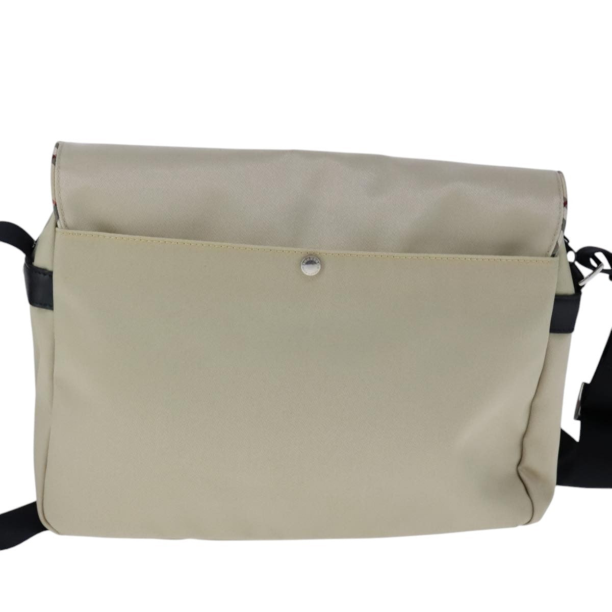 Burberry Vintage Crossbody Bag House Check Coated Canvas, BEIGE, NYLON, Shoulder bag
