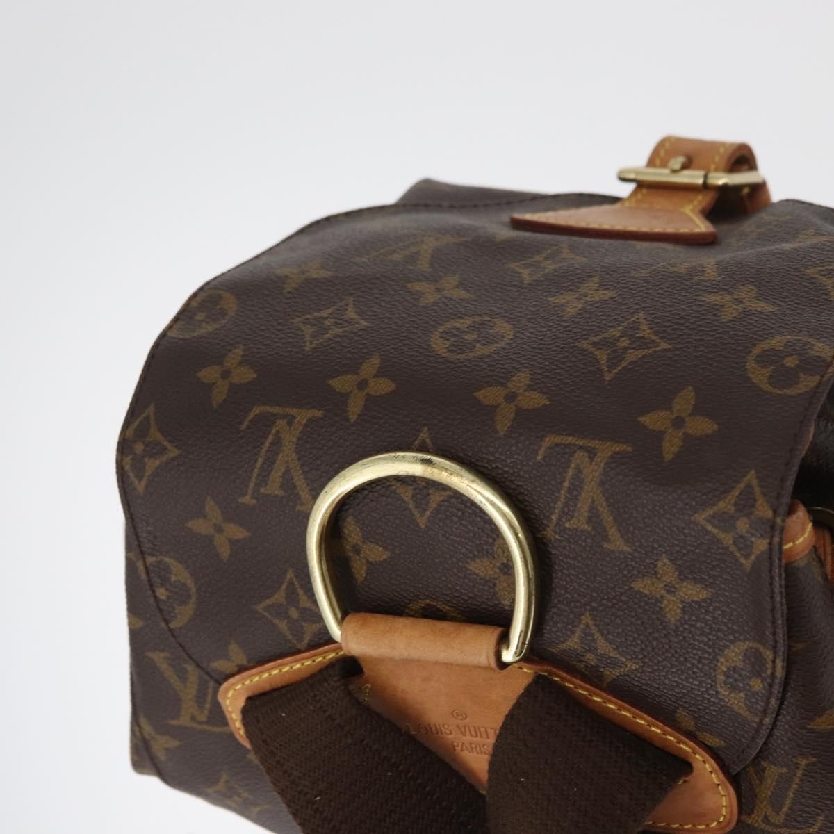Louis Vuitton Vintage Montsouris Backpack Monogram Canvas, Brown, Canvas, Backpack