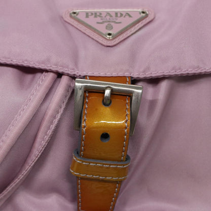 Prada Front Pocket Backpack Tessuto, PINK, NYLON, Backpack