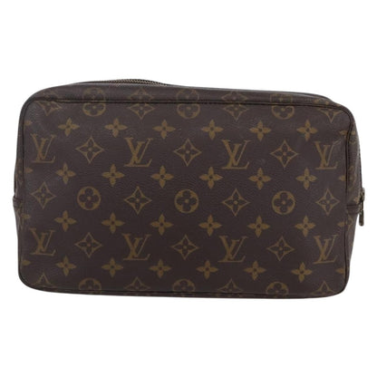 Louis Vuitton Trousse Toilette Monogram Canvas, BROWN, CANVAS, Clutche & pouche