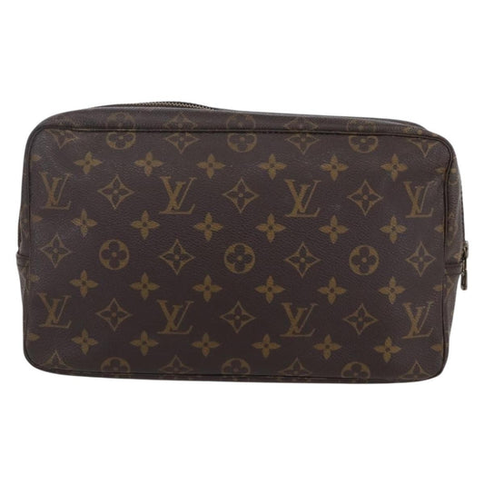 Louis Vuitton Trousse Toilette Monogram Canvas, BROWN, CANVAS, Clutche & pouche