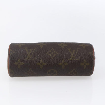Louis Vuitton Papillon Pochette Monogram Canvas, BROWN, CANVAS, Clutche & pouche