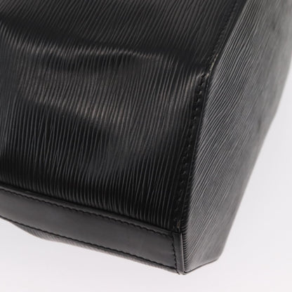 Louis Vuitton Vintage Sac d'Epaule Handbag Epi Leather, BLACK, LEATHER, Shoulder bag